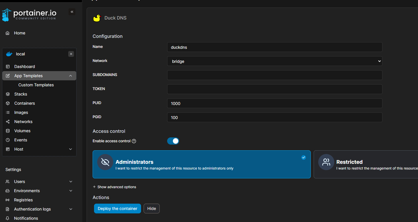 Docker Container
